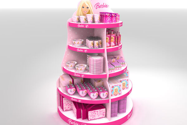 Barbie / Vedes POS-Display