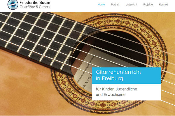 Friederike Saam Website