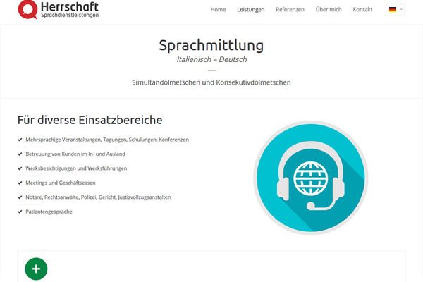 Andrea Herrschaft Website