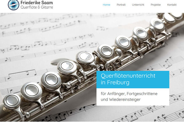 Friederike Saam Website