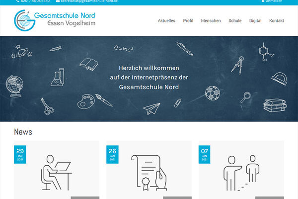 Gesamtschule Essen Nord Website