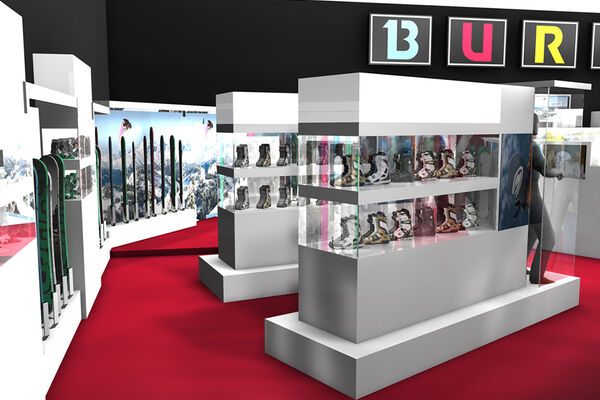 Burton Messestand