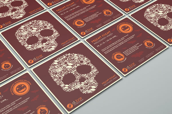 d.bar Flyer