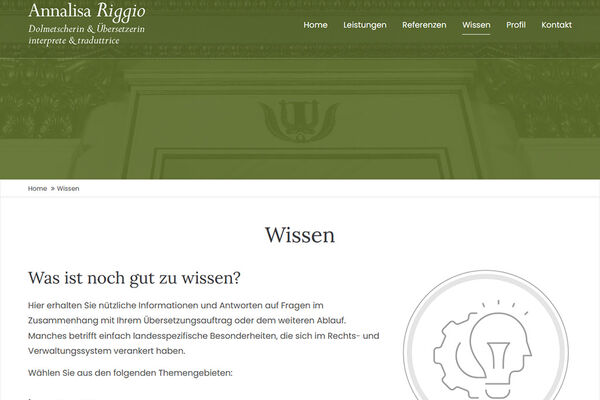 Annalisa Riggio Website