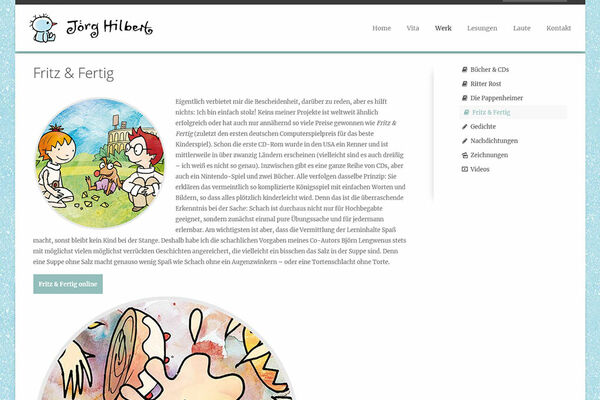 Jörg Hilbert Website