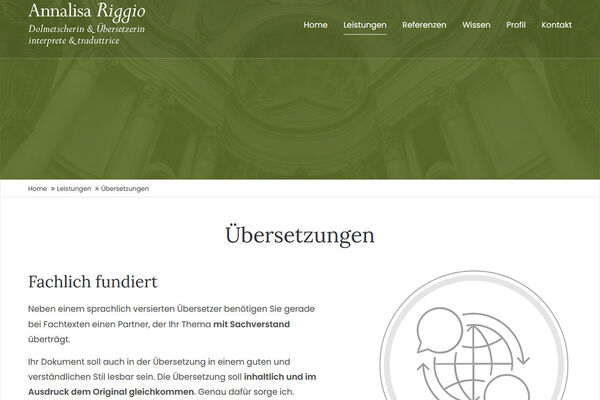 Annalisa Riggio Website