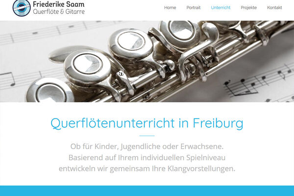 Friederike Saam Website